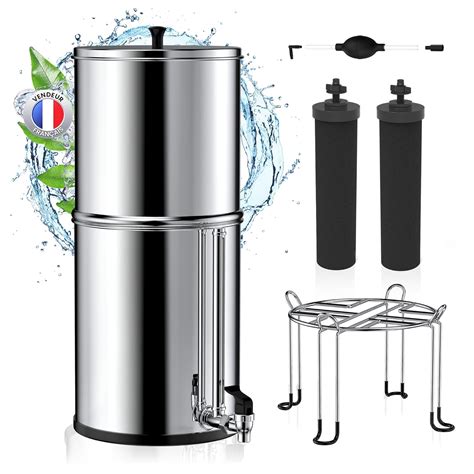 Fontaine à eau Berkey en acier inoxydable