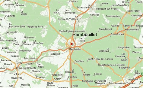 Carte de Rambouillet et ses environs