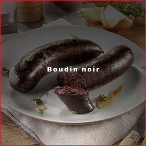 Boudin noir cuit dans une chaudière