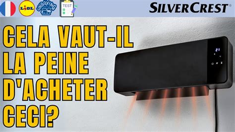 Radiateur soufflant mural design