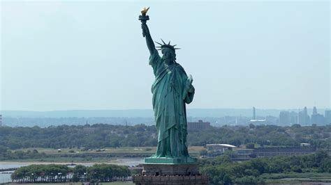 Statue de la Liberté recouverte de cuivre