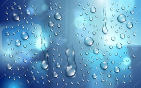 Gouttelettes de condensation sur l'armature d'un auvent