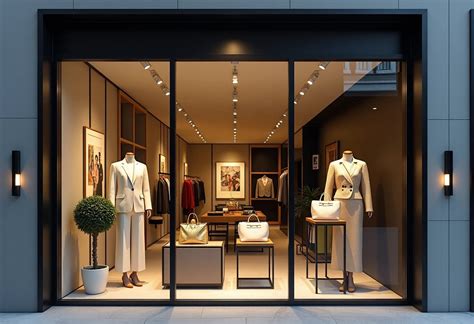 Vitrine d'un magasin de matériel électrique