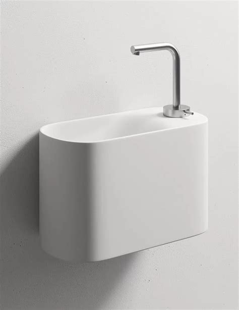 Petit lave-mains Rexa Design modèle P'tit pour espaces réduits