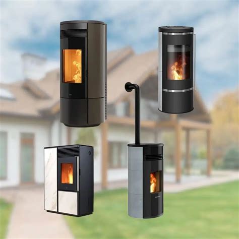 Différents modèles de poêles à granulés