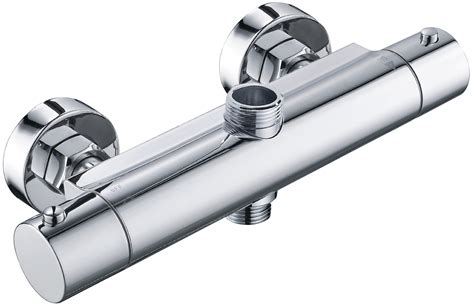 Mitigeur thermostatique de douche avec deux commandes