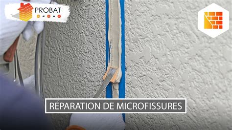 Microfissures sur un enduit de façade
