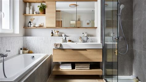 Illustration d'une salle de bain moderne avec système de ventilation