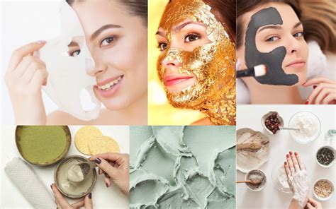 Comparaison visuelle de différentes textures de masques pour le visage