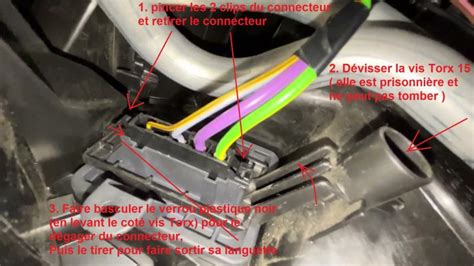 Connecteur électrique du ventilateur de chauffage BMW
