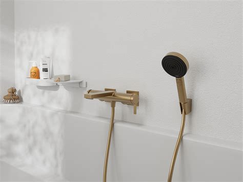 Bouton Select sur un mitigeur Hansgrohe