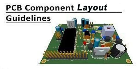 Vue du PCB côté composants