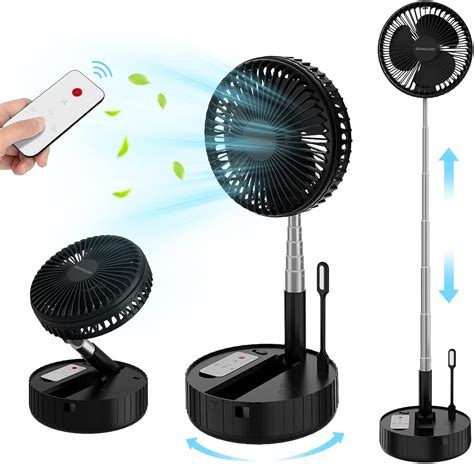 Comparaison visuelle de ventilateurs de sol et sur pied