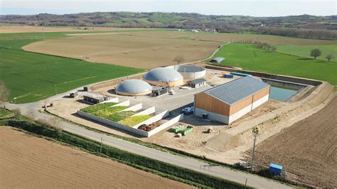 Unité de méthanisation agricole