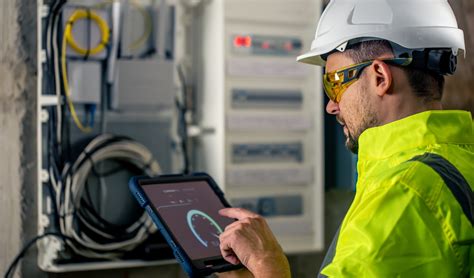 Technicien vérifiant les connexions d'une unité intérieure