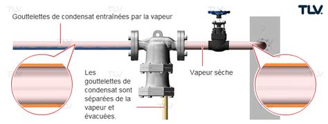 Vue éclatée d'un séparateur condensat WOS