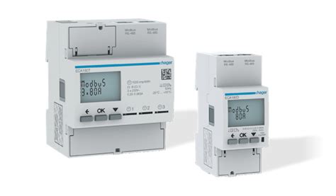 Schéma d'installation d'un gestionnaire d'énergie Hager