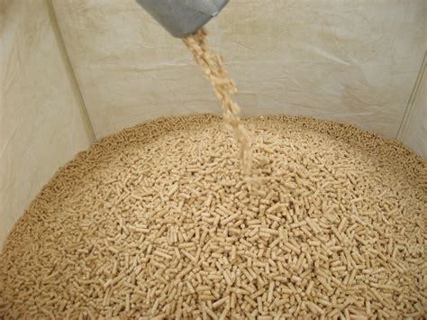 Granulés de bois en vrac