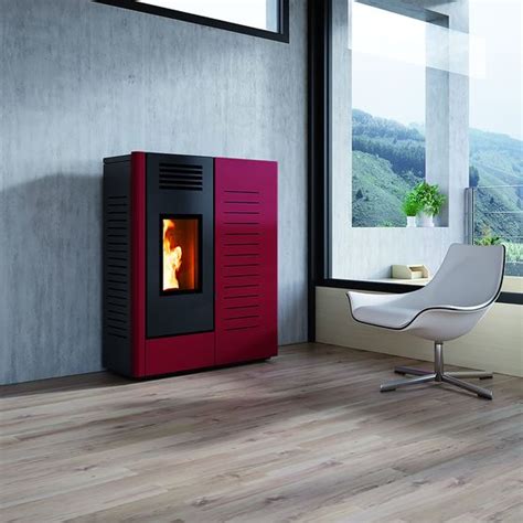 Poêle à granulés moderne