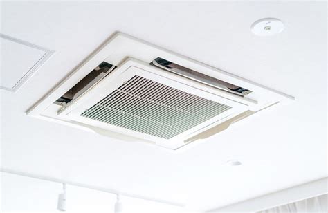 Diagramme de diffusion d'air d'un climatiseur plafonnier