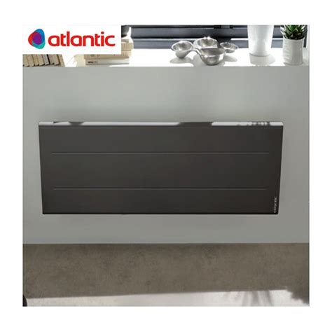 Radiateur Atlantic Oniris horizontal gris