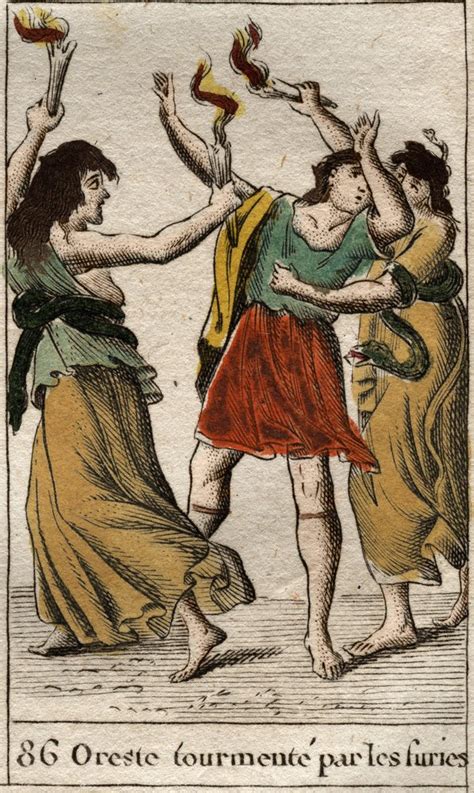 Représentation d'Oreste purifié par Apollon