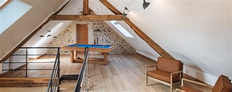 Maison ancienne avec combles