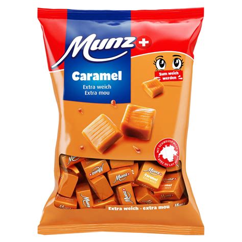 Caramels suisses variés