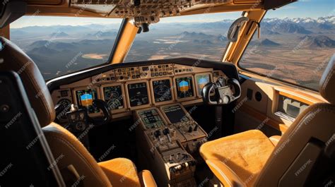 avion gros porteur cockpit instruments de vol