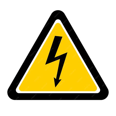 Symbole de danger électrique