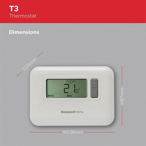 Thermostat d'ambiance mural