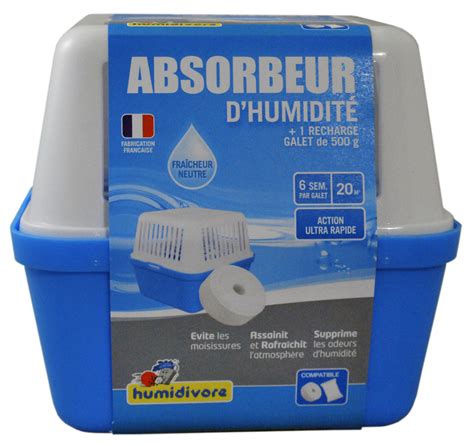 Schéma d'un absorbeur d'humidité