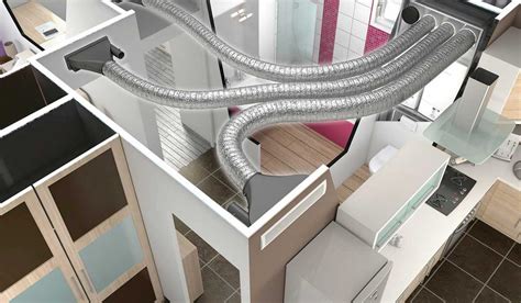 Vue d'une unité extérieure de climatisation gainable installée sur un mur