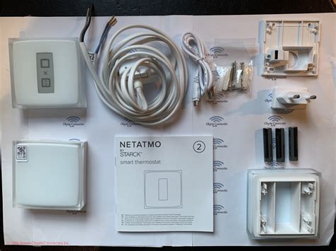 Boîtier relais du thermostat Netatmo