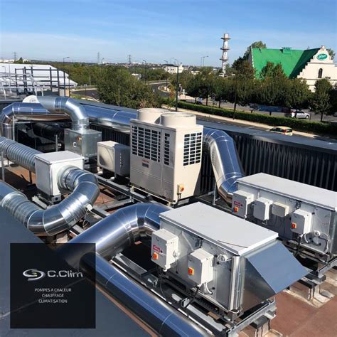 Installation de climatisation industrielle