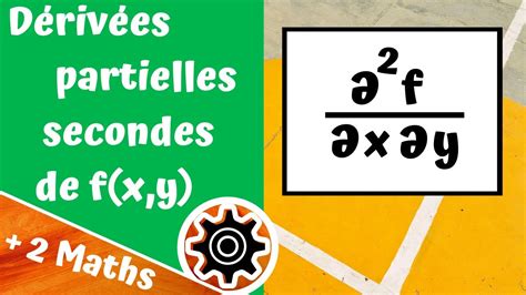 Schéma explicatif des dérivées partielles d'une fonction de deux variables