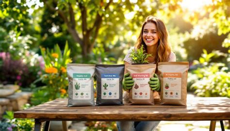 Différents types de terreaux pour le jardinage