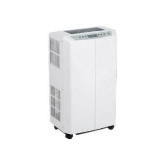 Climatiseur mobile Alpatec AC 33 en fonctionnement dans un salon