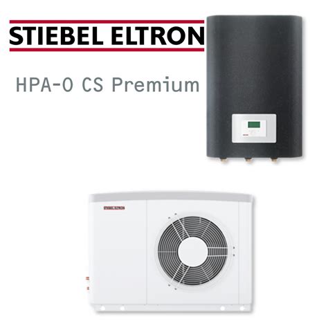 Pompe à chaleur Stiebel Eltron HPA-O installée extérieurement