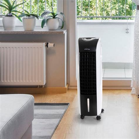 Purline Rafy 81 rafraîchisseur d'air en fonctionnement dans un salon