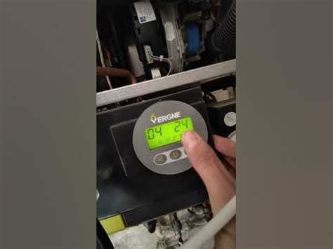 Panneau de commande chaudière Vergne MC1