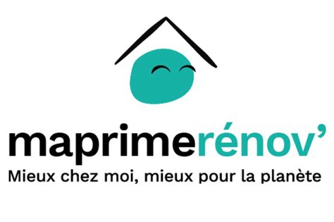 Logo MaPrimeRénov' avec une mention 