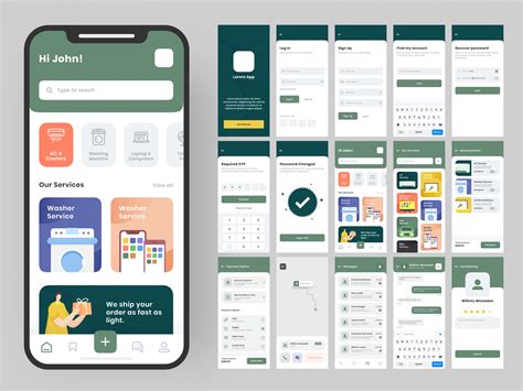Interface d'une application mobile de contrôle de déshumidificateur