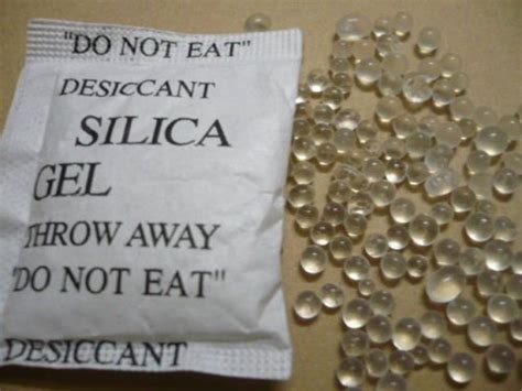 Billes de gel de silice