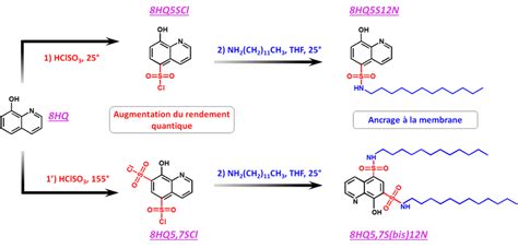 Schéma réactionnel de la synthèse de l'aspirine