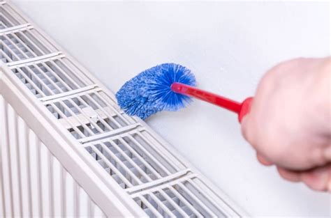 Nettoyage d'un radiateur électrique