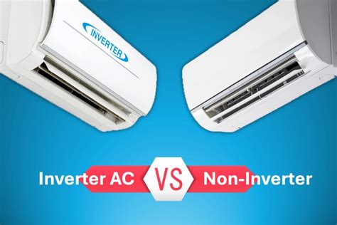 Comparaison visuelle entre climatiseur Inverter et non-Inverter