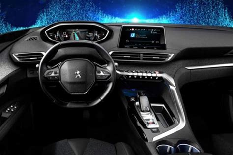 Illustration d'un tableau de bord de Peugeot 3008 avec les commandes de ventilation