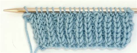 Exemple de point de côtes 1/1 et 2/2