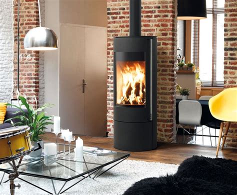 Poêle à bois Supra design contemporain